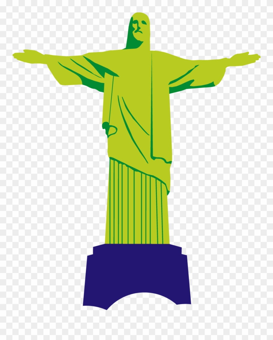 Graphic Black And White Christ Transparent Free Images - Christ The Redeemer Clipart
