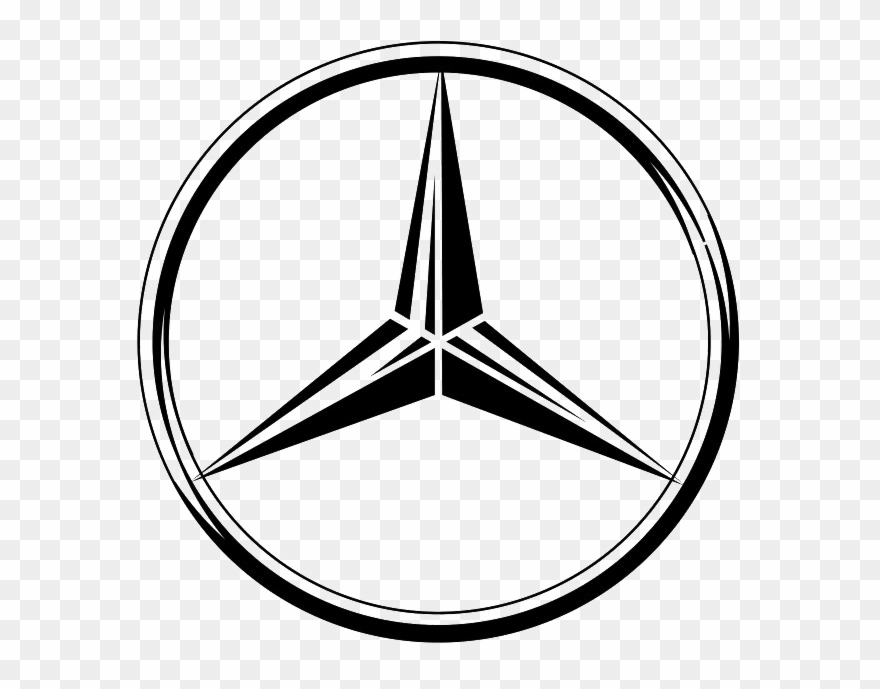 Google Clipart Logo - Logo Mercedes Benz Png Transparent Png