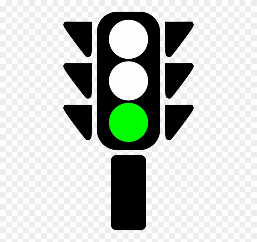 Traffic Light Green-light Computer Icons - Traffic Light Green Icon Clipart
