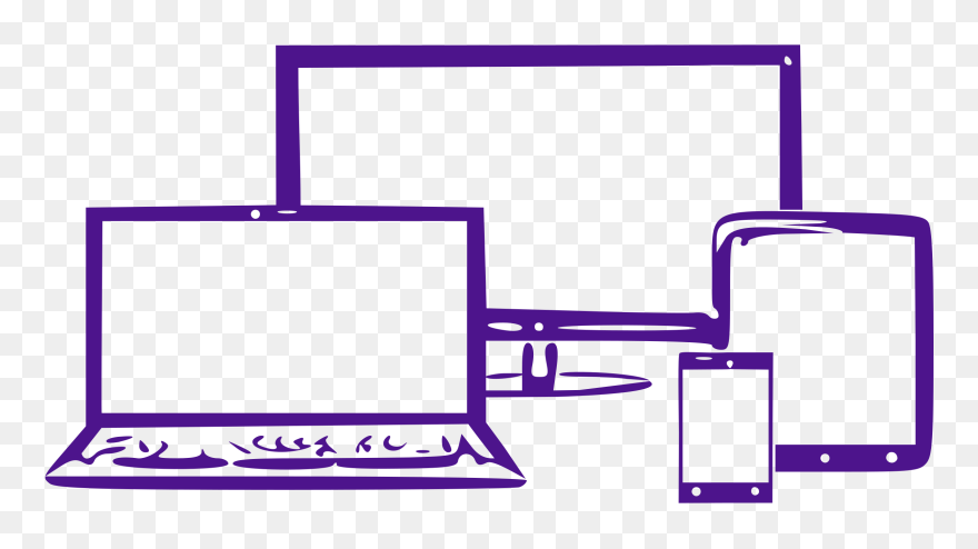 Responsive Web Design Website Development Web Page - Pc Laptop Mobile Png Clipart