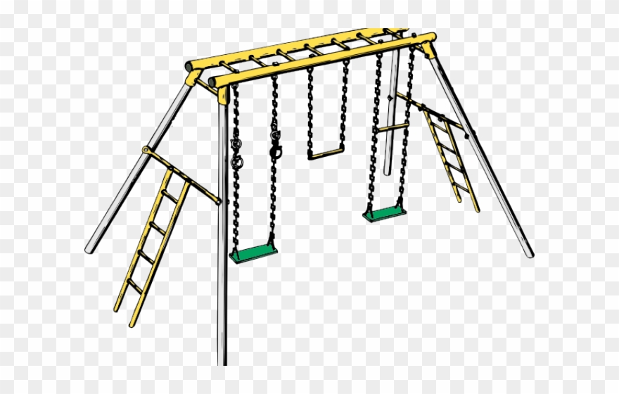 Swing Clipart Clip Art - Playground Clip Art - Png Download