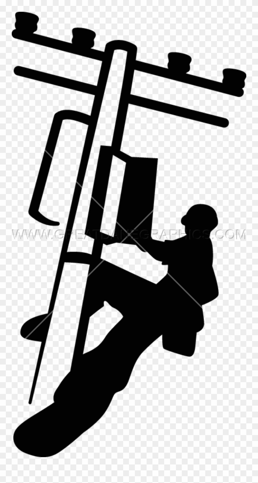 Electric Lineman Png Clipart Lineworker Clip Art - Lineman Png Transparent Png