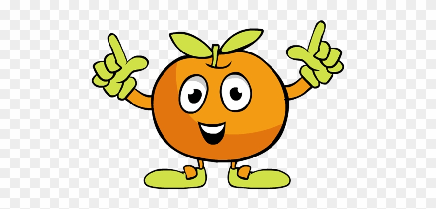 Clip Art Thanksgiving Orange Fruit Dancing Shoes Gloves - Dancing Fruit - Png Download