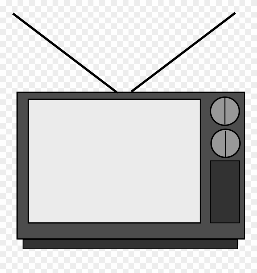 Medium Image - Old Tv Clip Art - Png Download