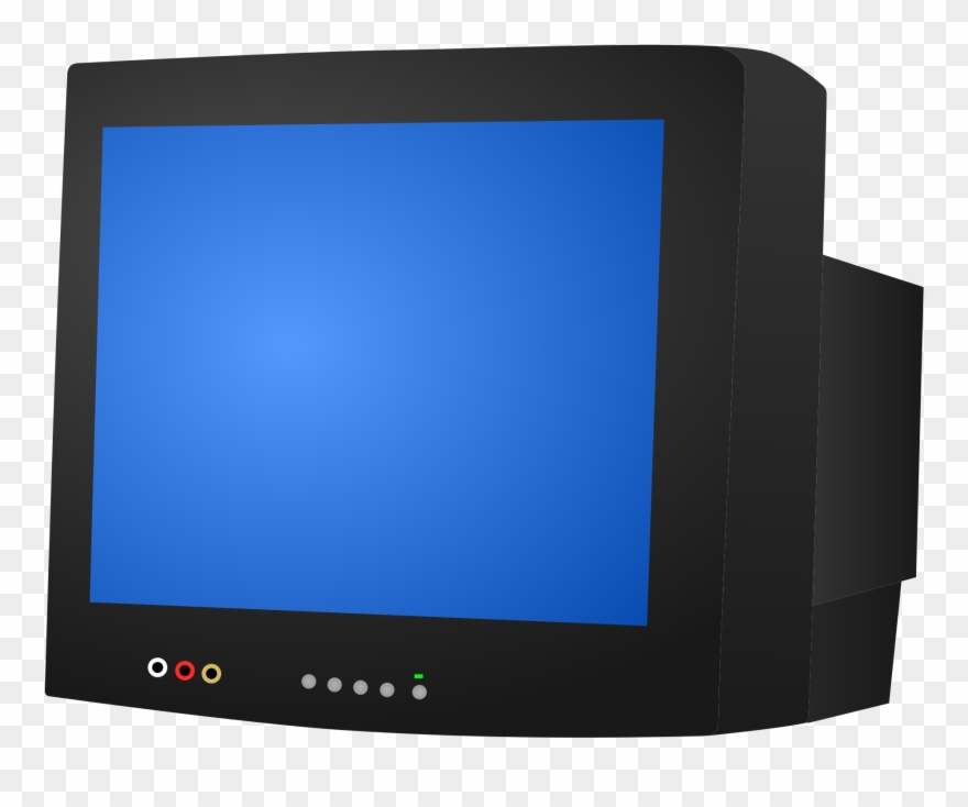 Clipart - Crt Tv Png Transparent Png