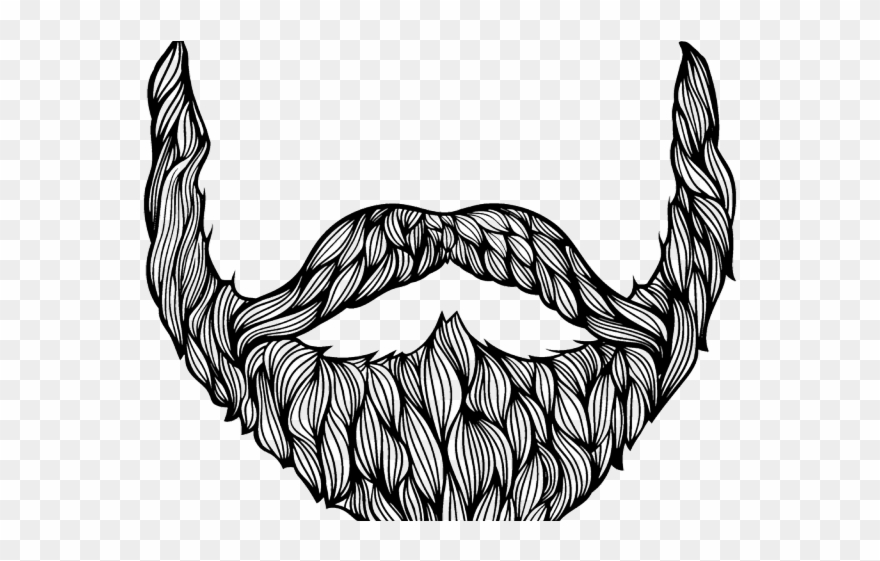 Drawn Beard Easy Clipart