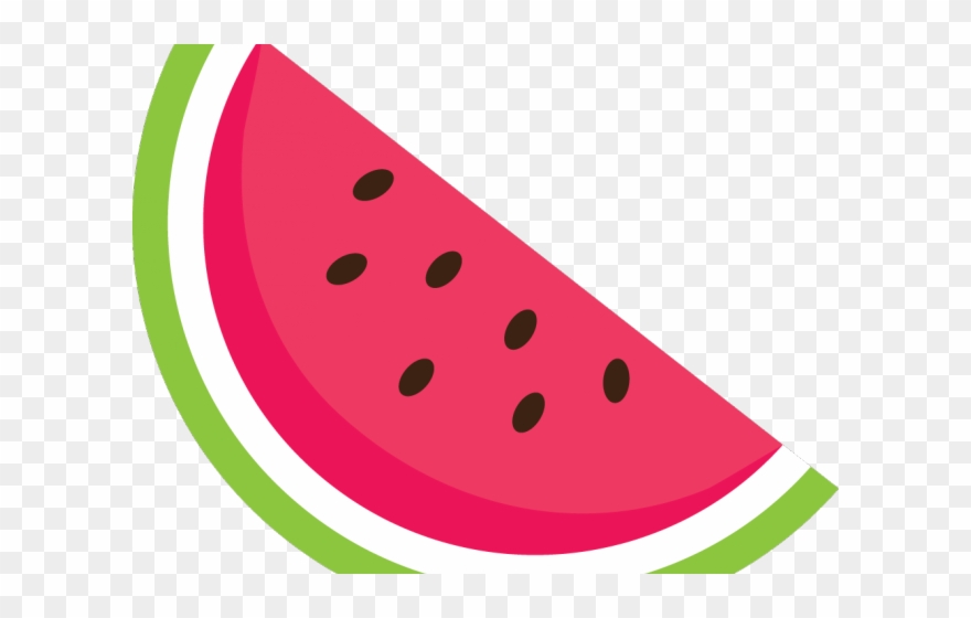Watermelon Clipart Cute - Png Download