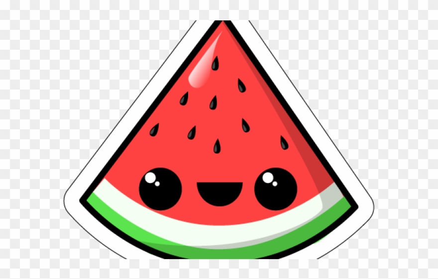 Watermelon Clipart Pretty - Png Download