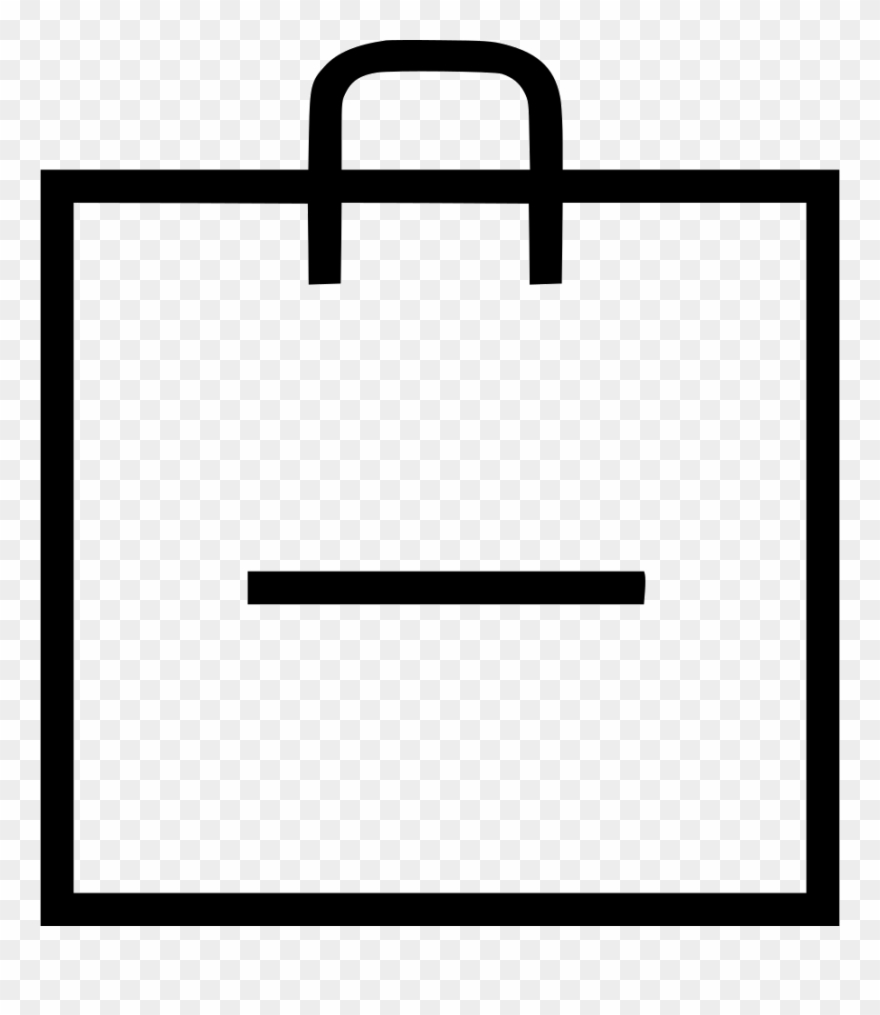 Shopping Bag Sub Comments Clipart