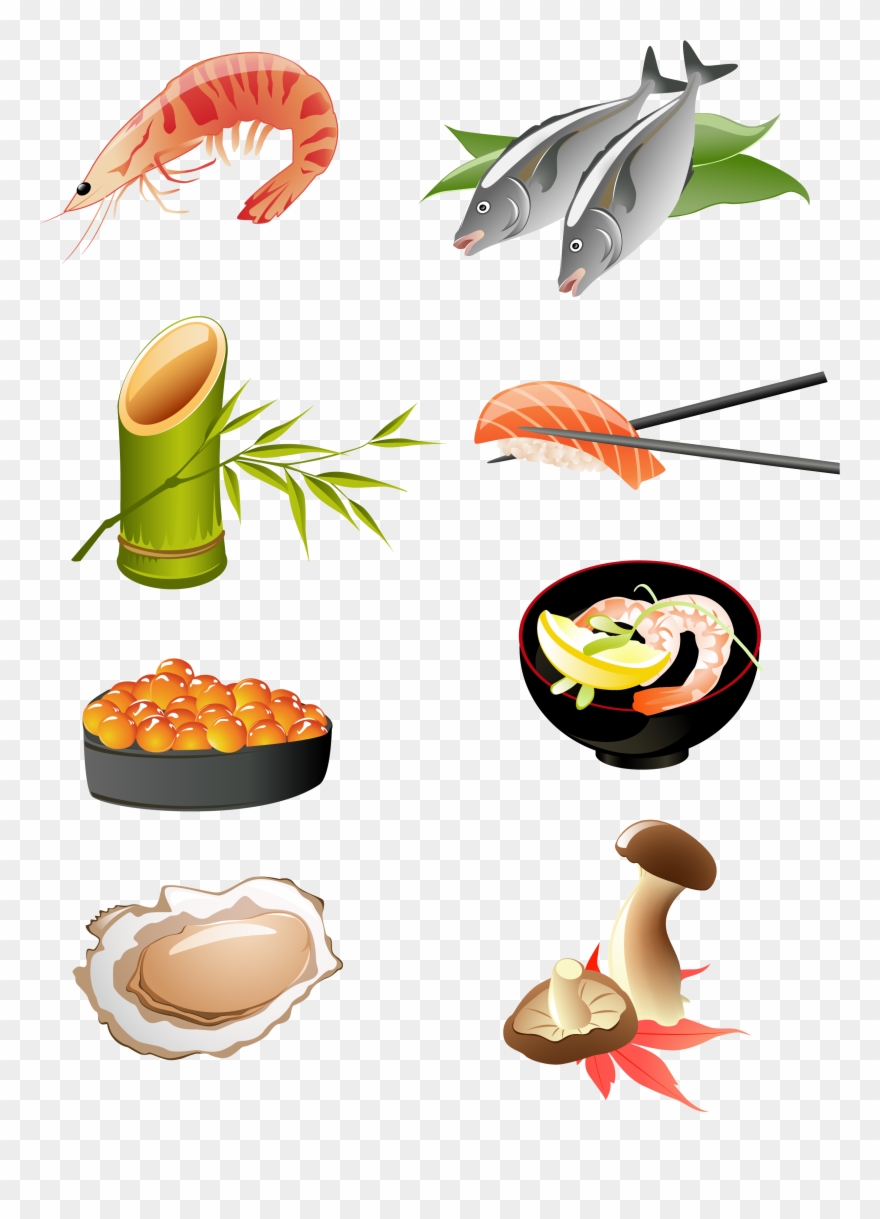Seafood Clam Plateau De Fruits De Mer Crab Oyster Clipart