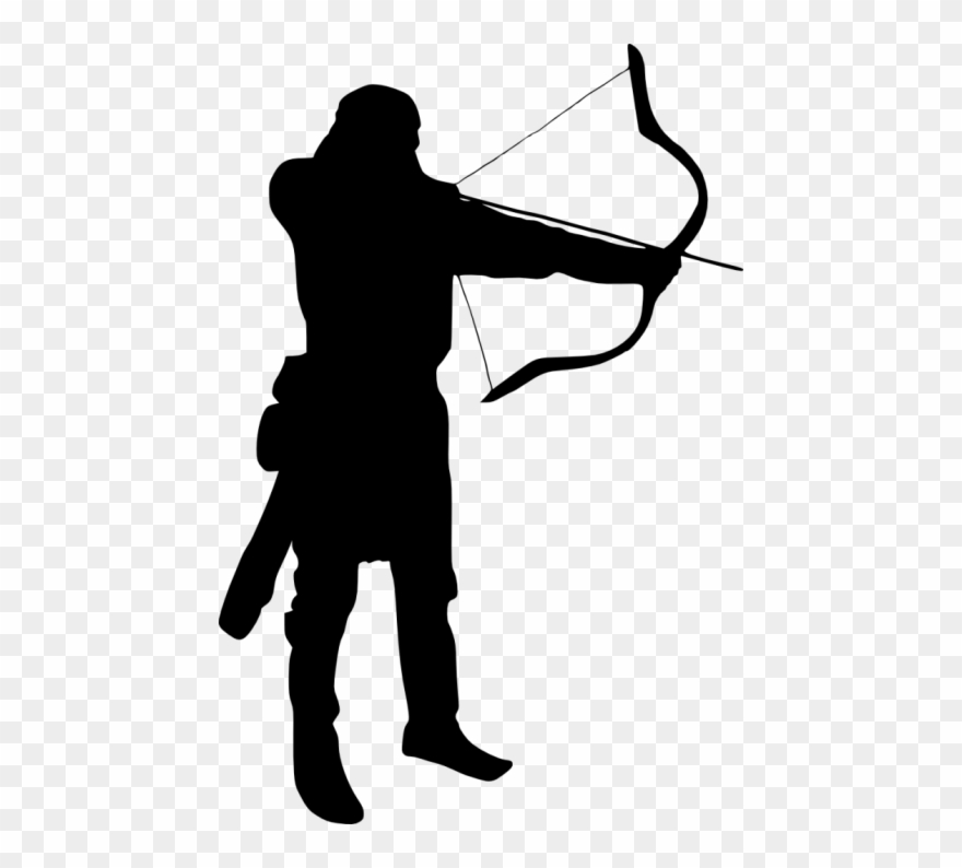 Free Png Archer Silhouette Png Images Transparent Clipart