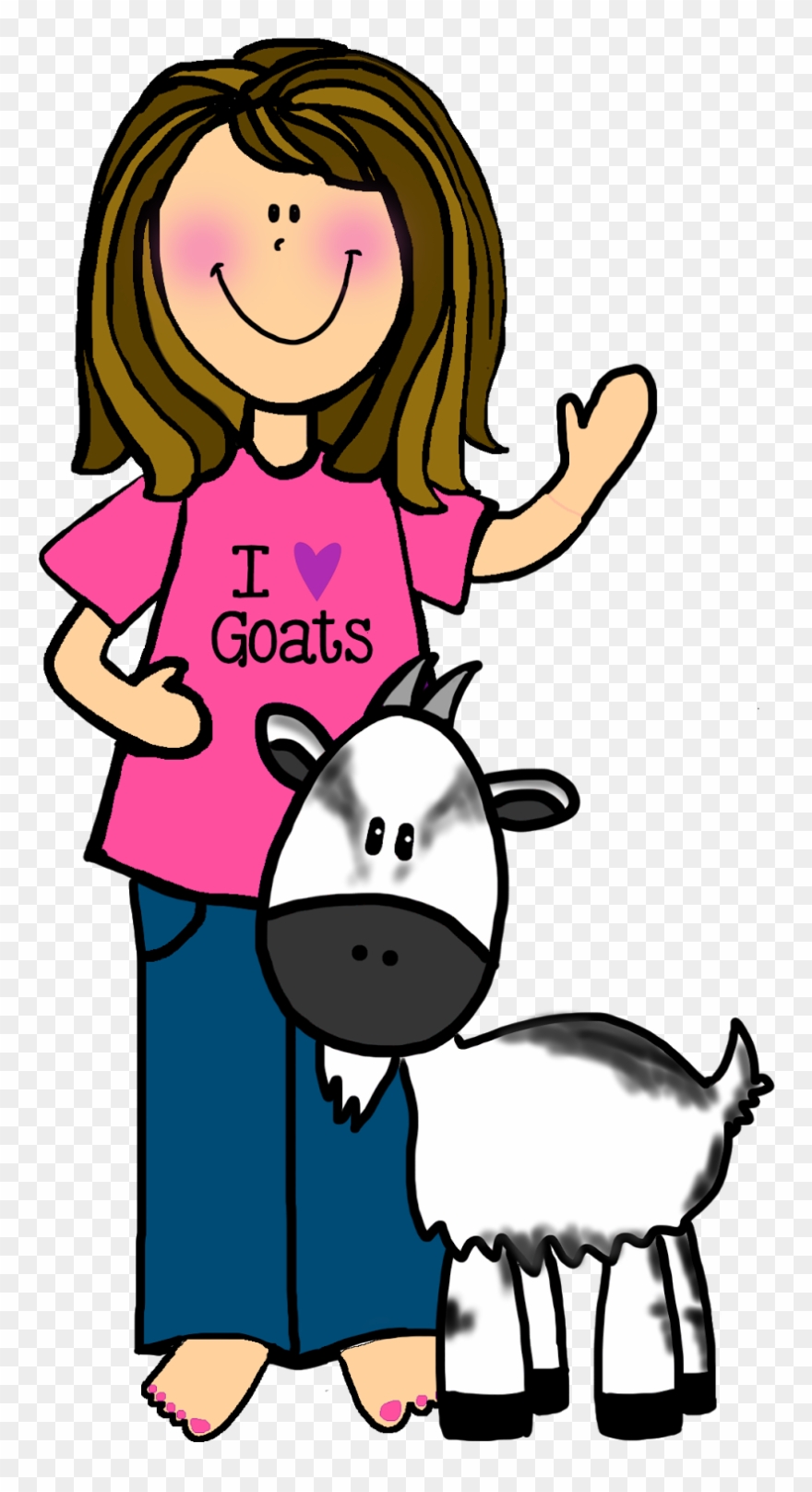 I Reside On A Farm In A Small, Rural Town In Arkansas Clipart
