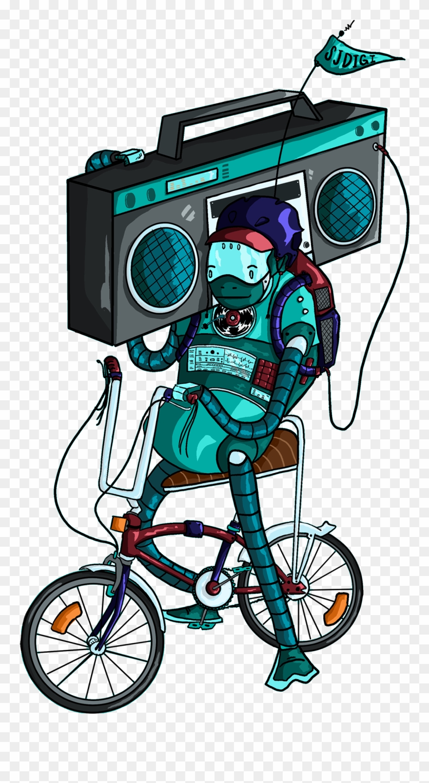 An Illustration Created For A San Jose Digital Arts Clipart