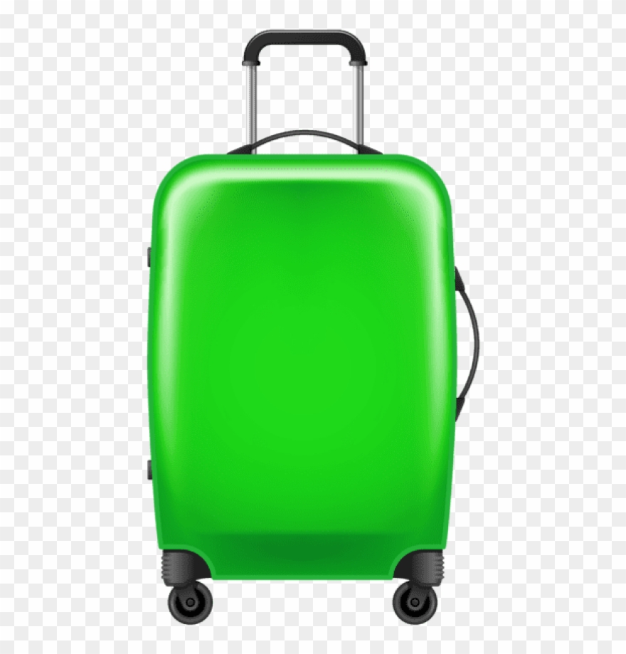 Free Png Download Green Trolley Suitcase Clipart Png Transparent Png