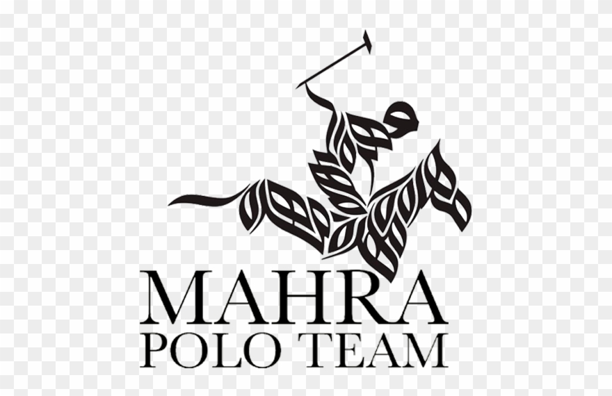 Polo Drawing Player Clipart