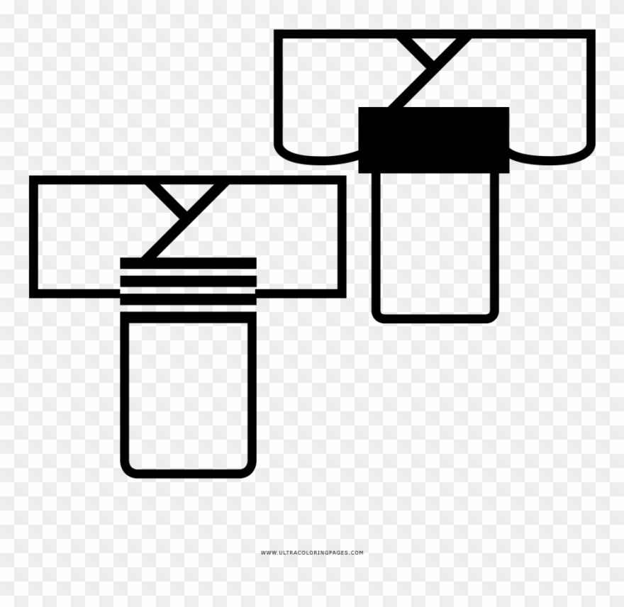 Kimono Coloring Page Clipart