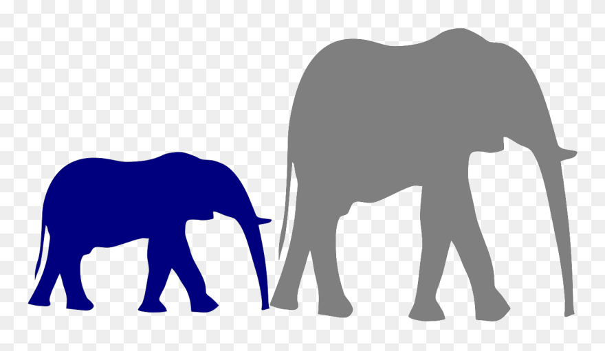 Free Png Download How To Set Use Mother And Baby Elephant Clipart