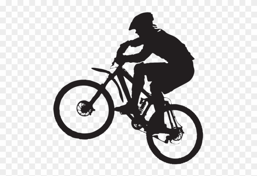 Pin Bike Clipart Mountain Bik - Png Download