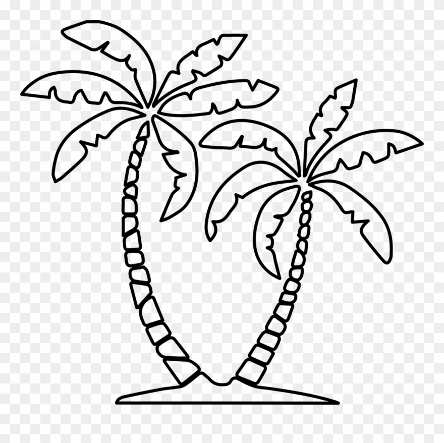 Palms Palma Island Clipart