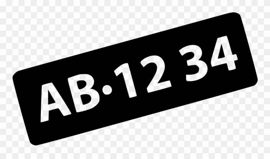 License Plate Png Clipart