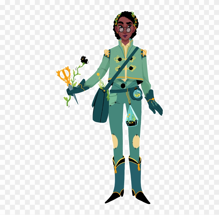More Character Designs Two Members Of A Fantasy Land's Clipart