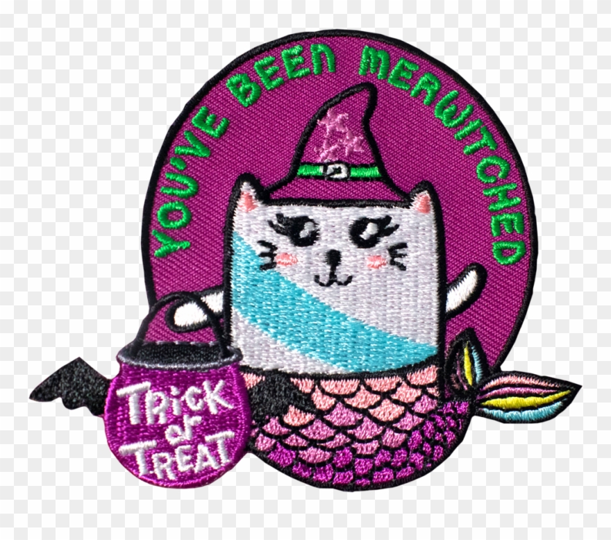 Halloween's You've Been Merwitched Pay It Forward Patch Clipart
