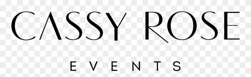 Cassy Rose Events Logo Clipart