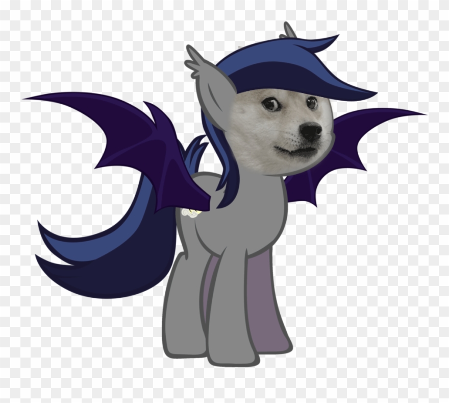Bat Pony, Doge, Edit, Pony, Safe, Solo, Wat Clipart