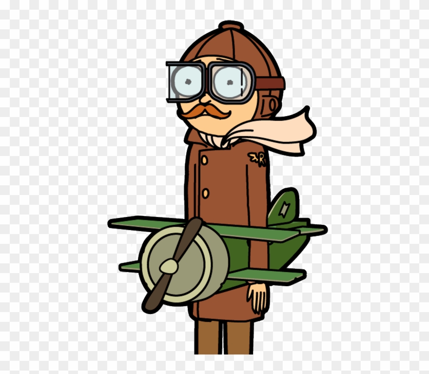 Ace Pilot Morty Clipart