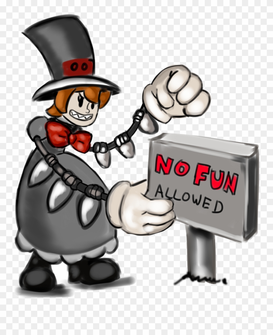 No Fun Allowed Clipart