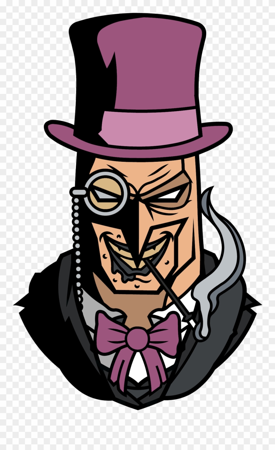 Image Of The Batman Villains Series Clipart
