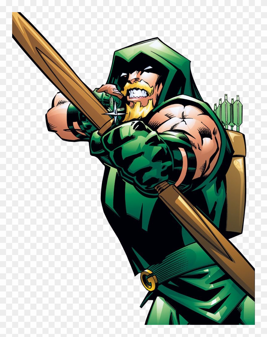 Hero Clipart Green Arrow - Png Download