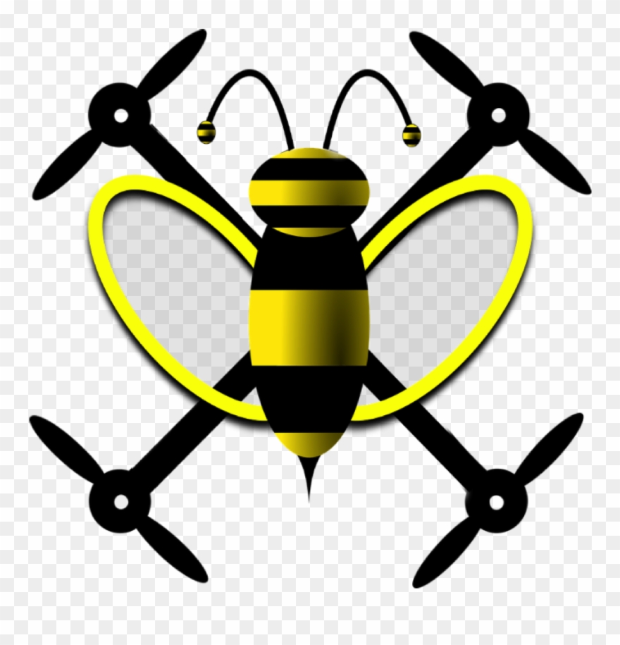 Honey Clipart Drone Bee - Png Download