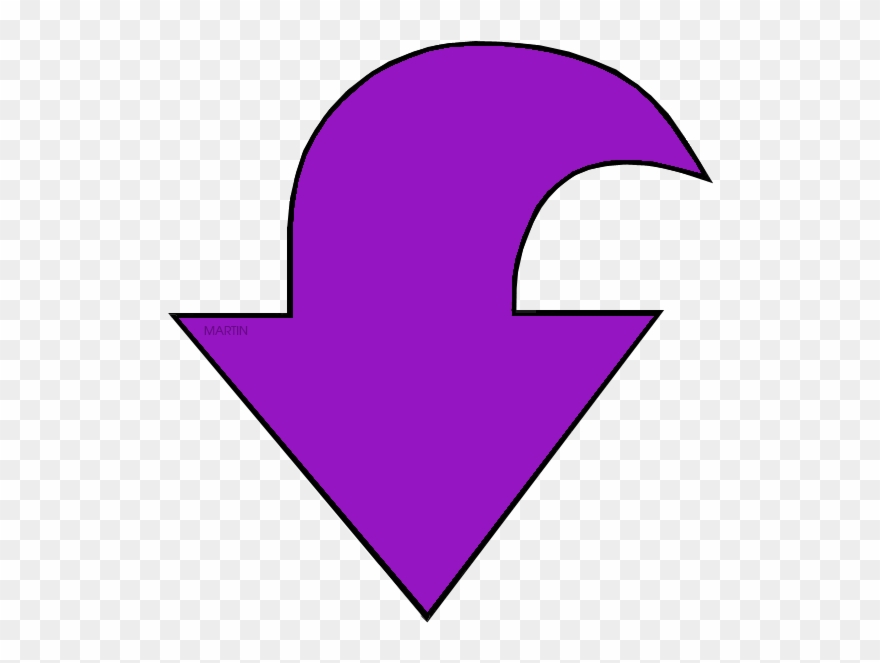 Purple Arrow Clipart