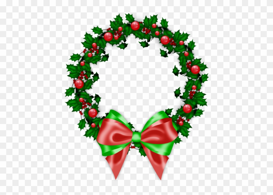 Ax And Bow Png Merry Wreaths Axholly Clipart