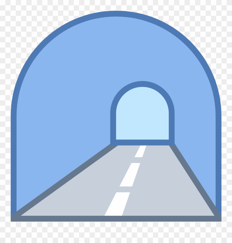This Icon Represents A Tunnel Clipart
