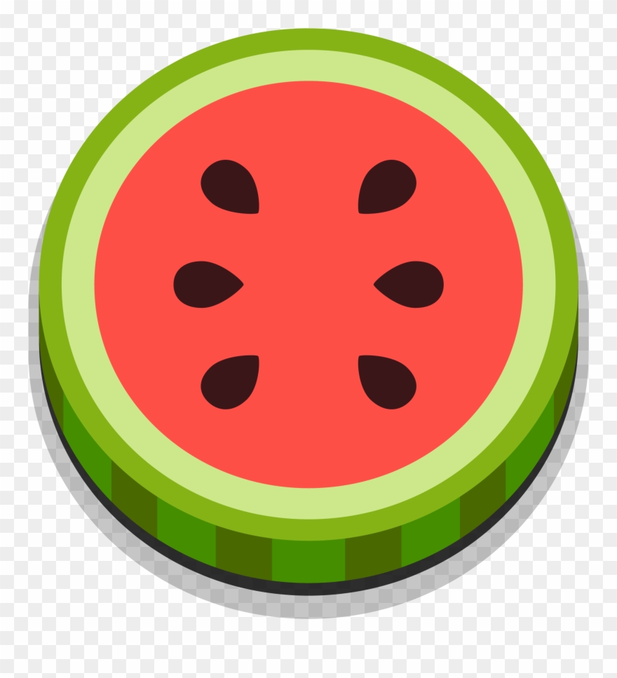 Smiley Clipart Watermelon - Png Download