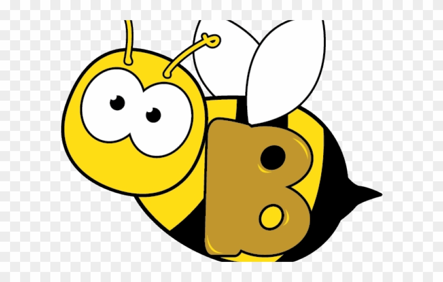 Letter Clipart Bee - Png Download