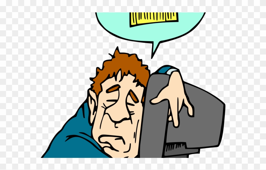 Tired Clipart Sleeplessness - Png Download
