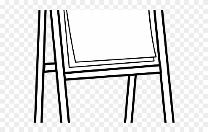 Paint Clipart Canvas Painting - Png Download