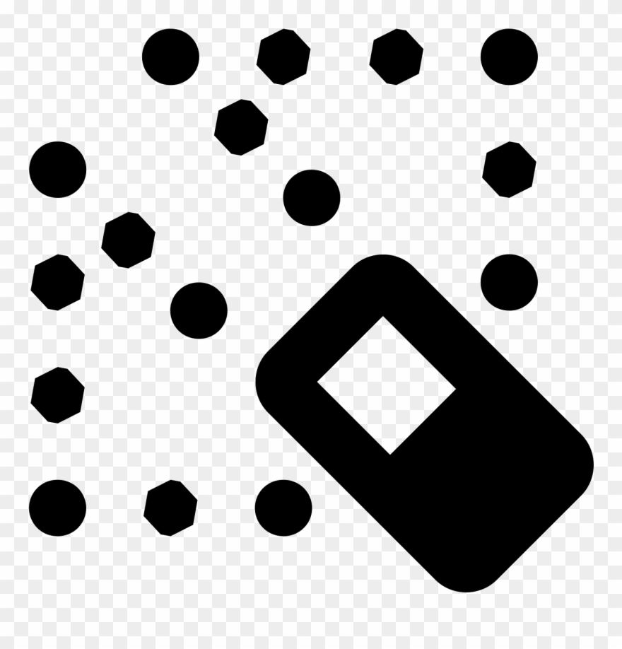 Cleanup Edges Icon Clipart