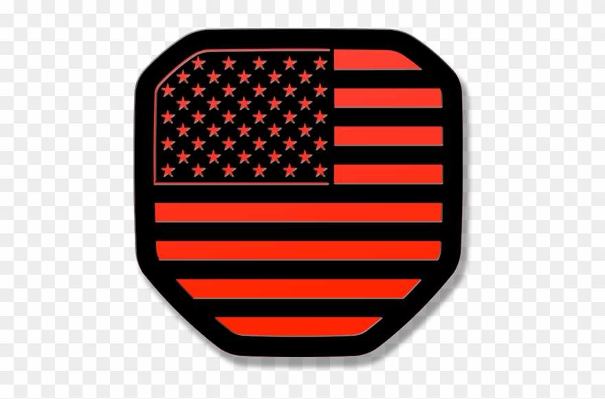 Usa Flag Tailgate Emblem 2019-up Ram Clipart