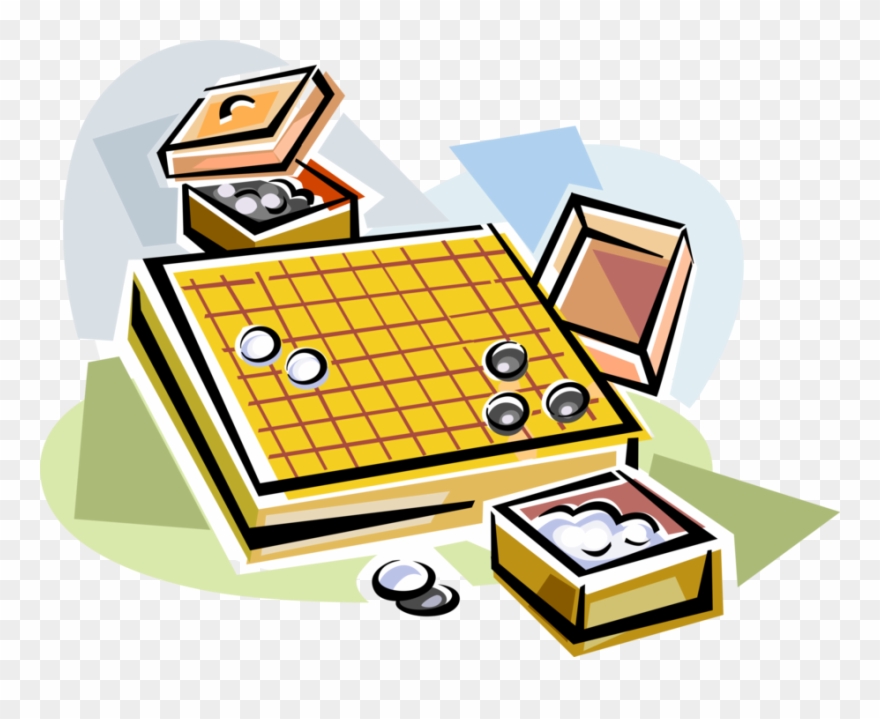 Chinese Go Game Image Clipart