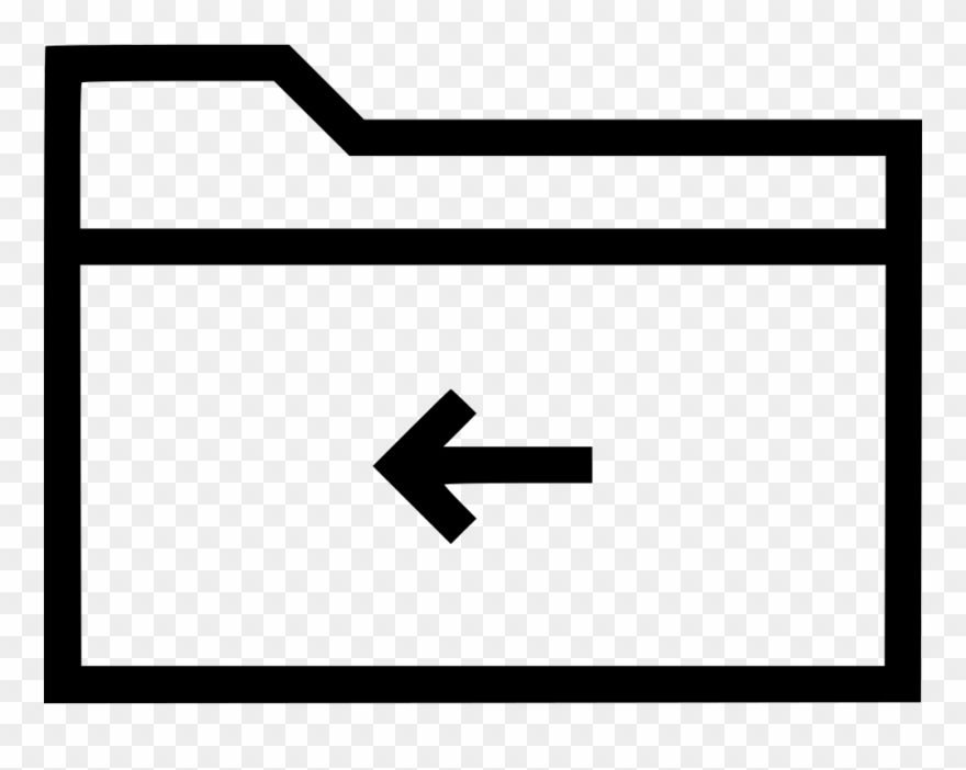 Folder Collection Group Move Arrow Back Comments Clipart