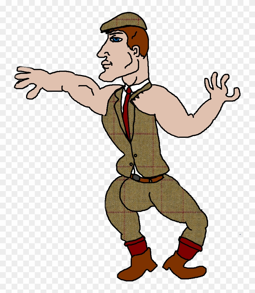 Chad's English Cousin, Chap Clipart