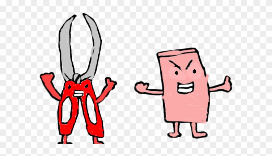 Scissor Clipart Eraser - Png Download