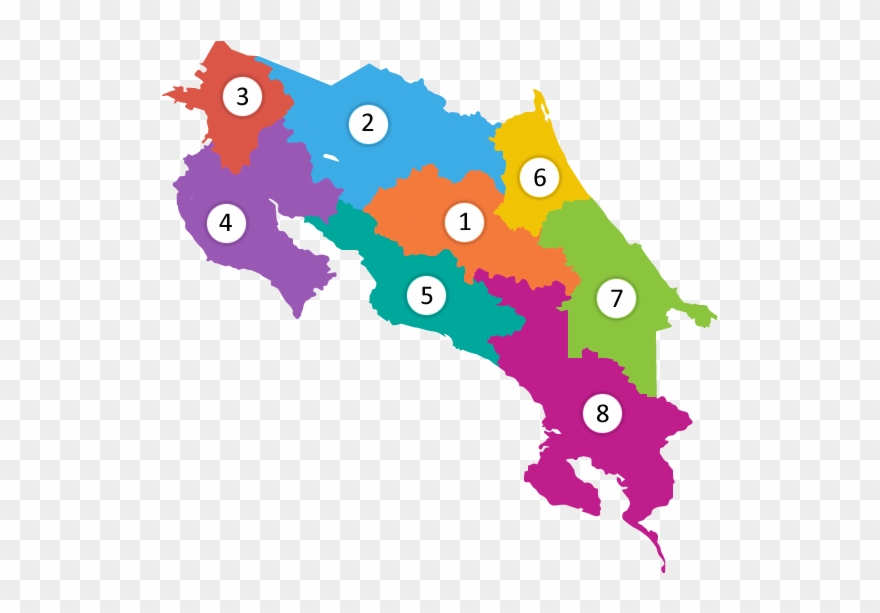 Costa Rica Tourism Poles Clipart