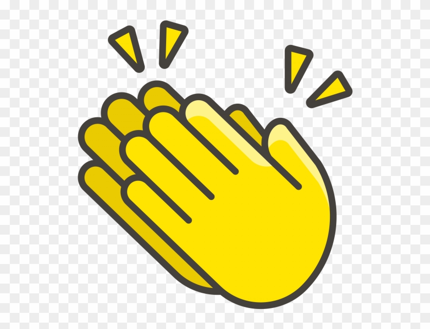 Clapping Hands Emoji Clipart