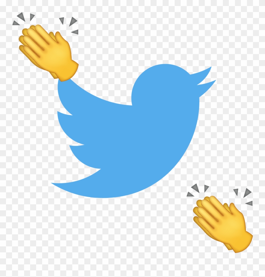 Reviewing Tweets One Clap A Time Clipart