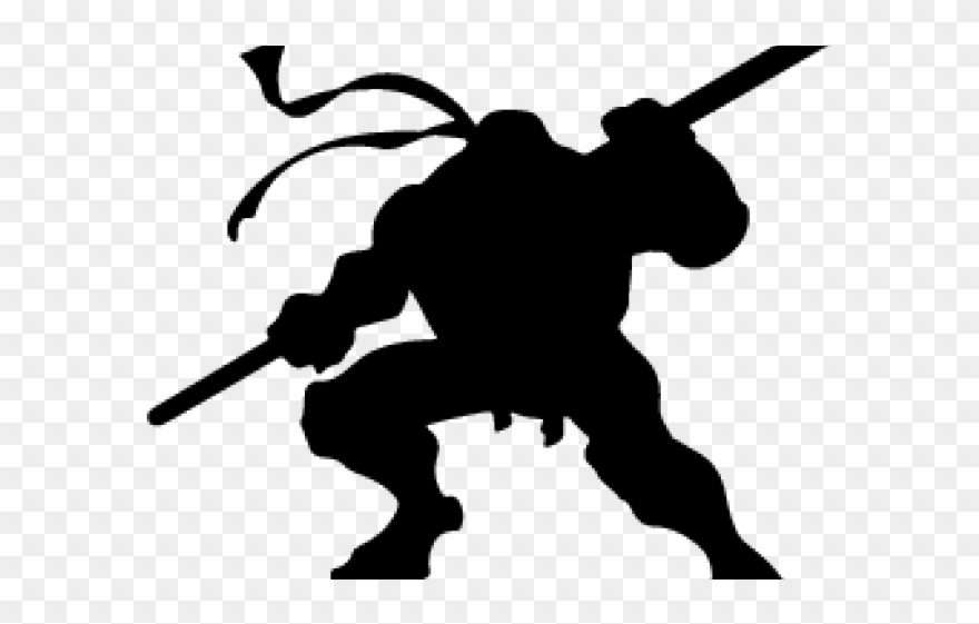 Ninja Clipart Silhouette - Png Download